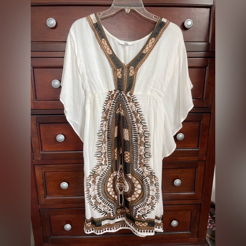 indian print dress